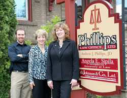 Angela E. Sipila and employees
